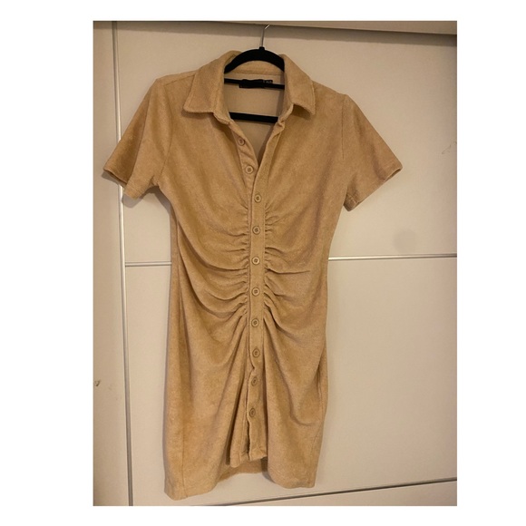 Button down ruched dress - Picture 4 of 4